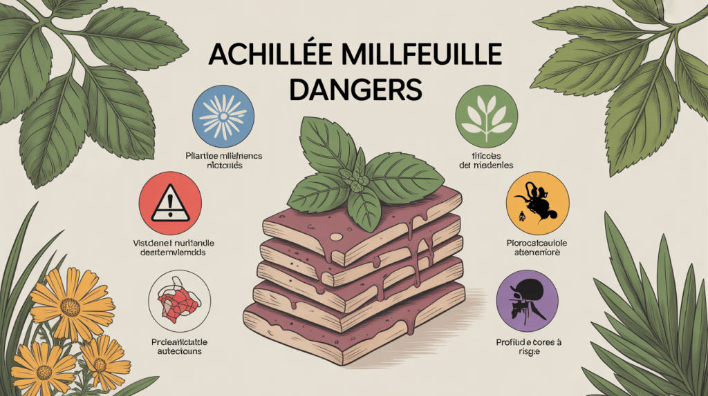 Danger achillée millefeuille précautions phytothérapie