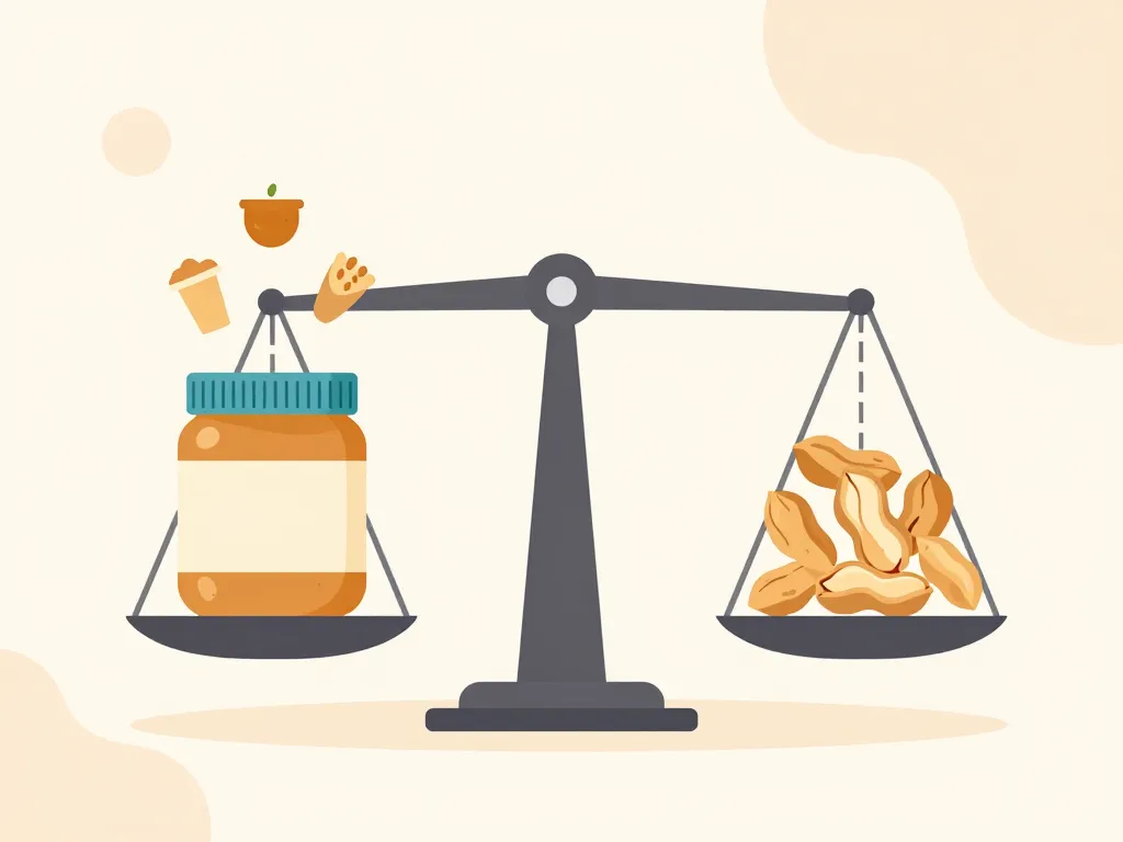 beurre de cacahuete perte de poids balance nutrition