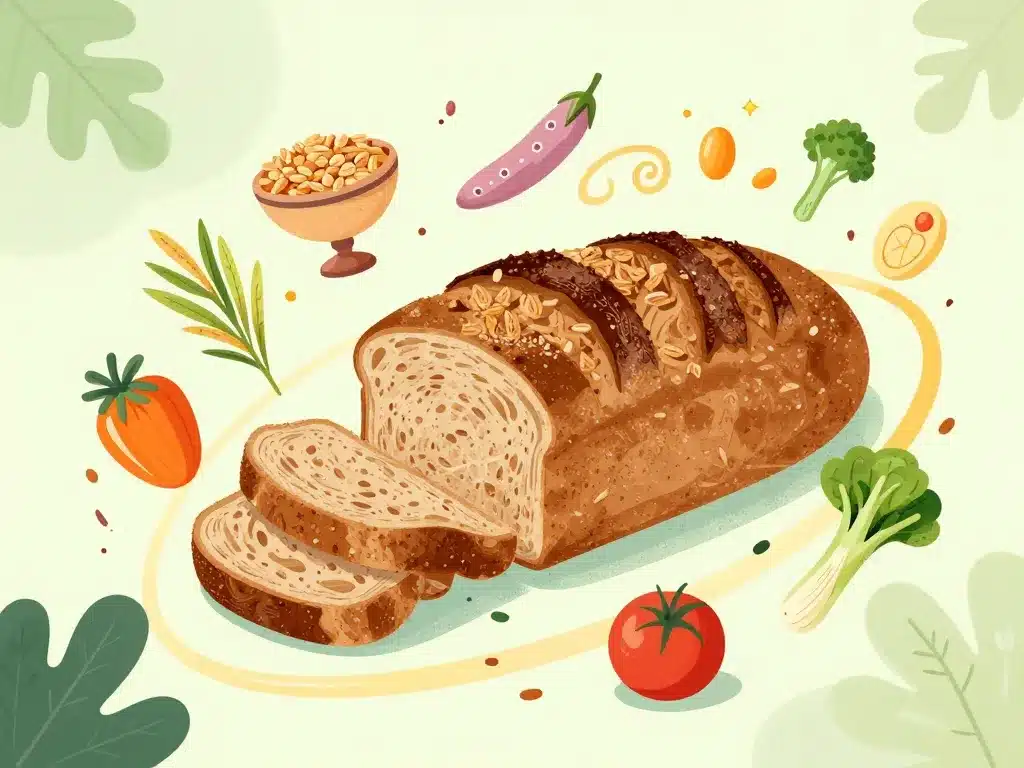 calories du pain de seigle, atouts nutritionnels fibres