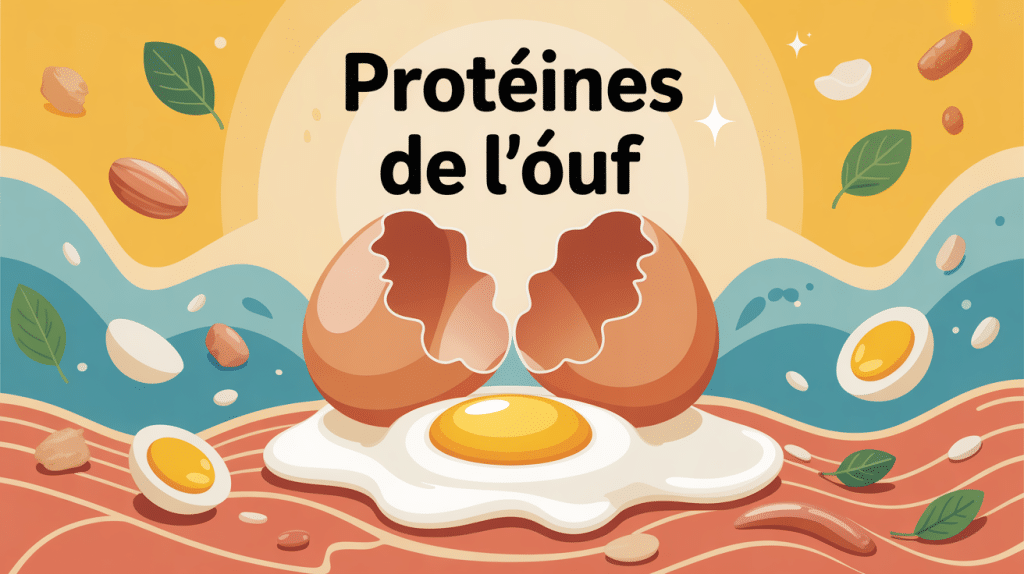 combien de proteines dans un œuf, illustration nutritionnelle