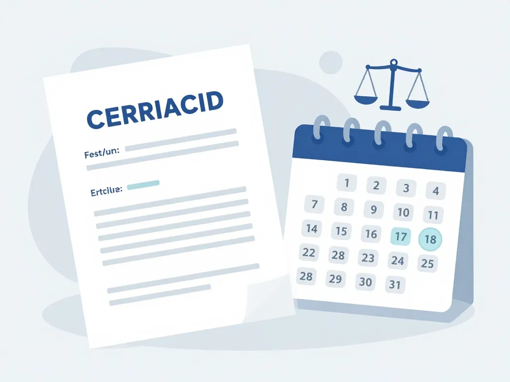 Schéma explicatif arrêt de travail antidaté