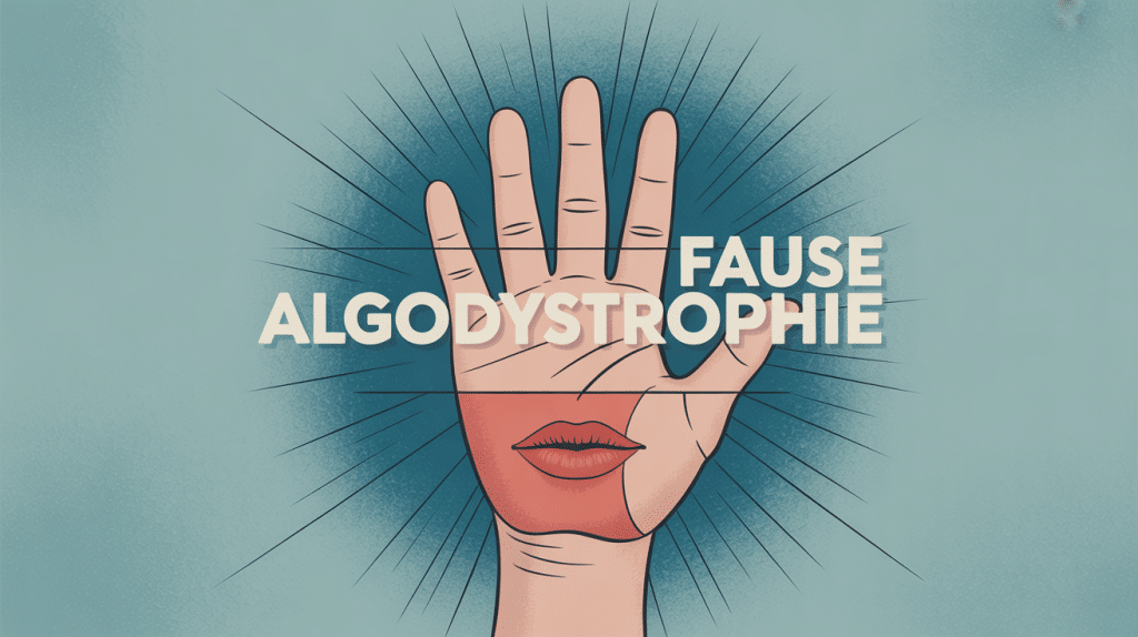 fausse algodystrophie image main diagnostic erreurs