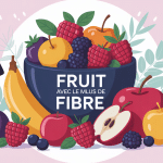 Fruit avec le plus de fibre bol framboises mûres poires