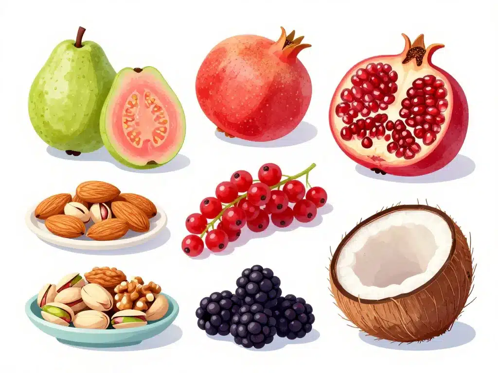 Fruits riches en protéines sélection comparative SEO