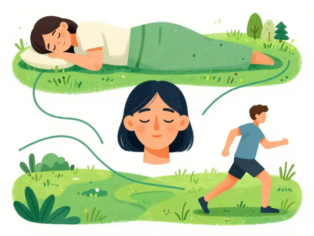 scènes multiples grounding bienfaits santé validée