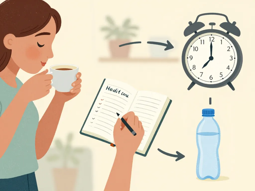 le café et le gougerot adaptation quotidienne, routine personnalisée