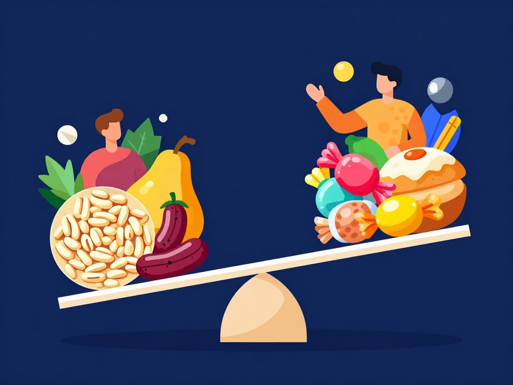 symbole bons et mauvais les glucides c est quoi