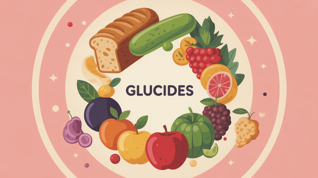 illustration centrale les glucides c est quoi sources