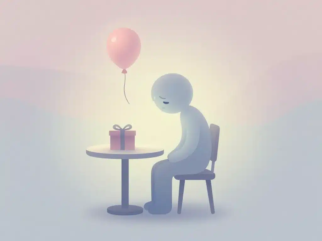 Choc émotionnel pas de cadeau pour mon anniversaire psychologie