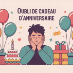 Illustration ressentis pas de cadeau pour mon anniversaire psychologie