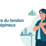 illustration peut-on travailler avec une rupture du tendon supra épineux en environnement de bureau