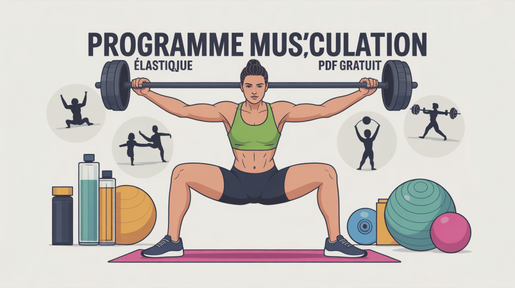 programme musculation elastique pdf gratuit séance à la maison