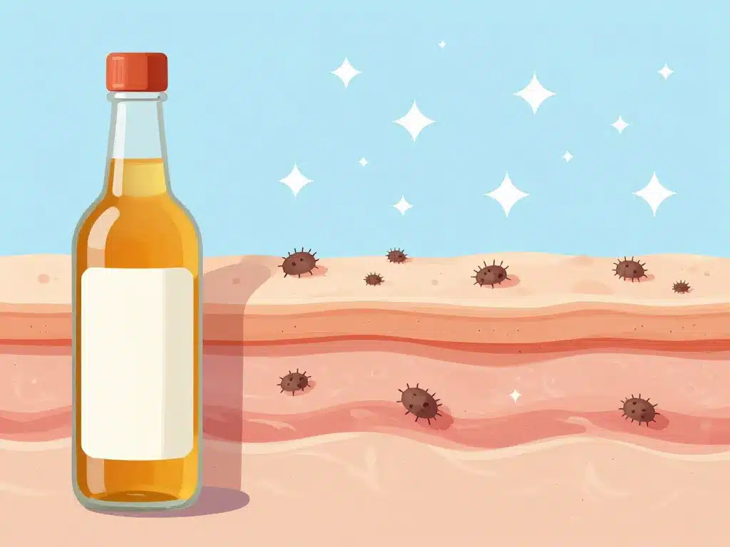 Tuer la gale avec du vinaigre action et limites