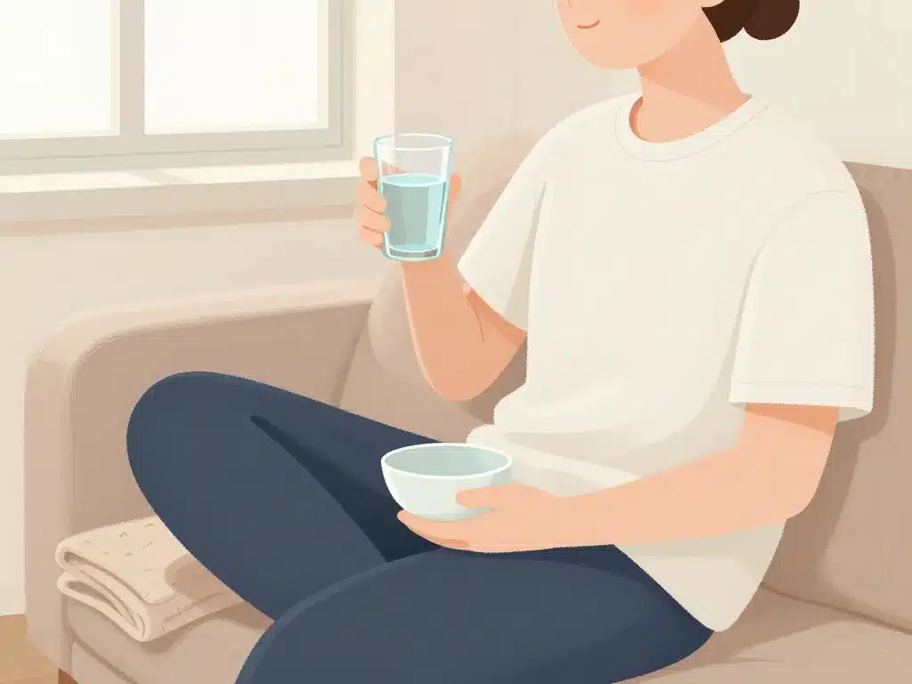 Illustration gestes vomir de la mousse à la maison