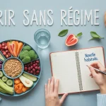 20 astuces pour maigrir sans regime, assiette saine et carnet de suivi