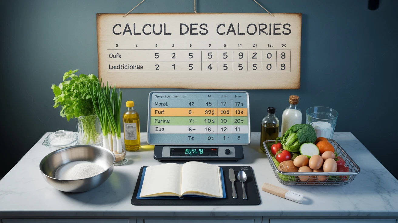 Calculer les calories d une recette avec balance et ingrédients