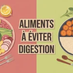 probleme de digestion aliments a eviter assiettes