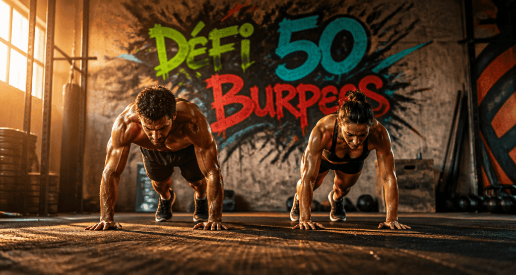 50 burpees par jour avant apres résultats réels