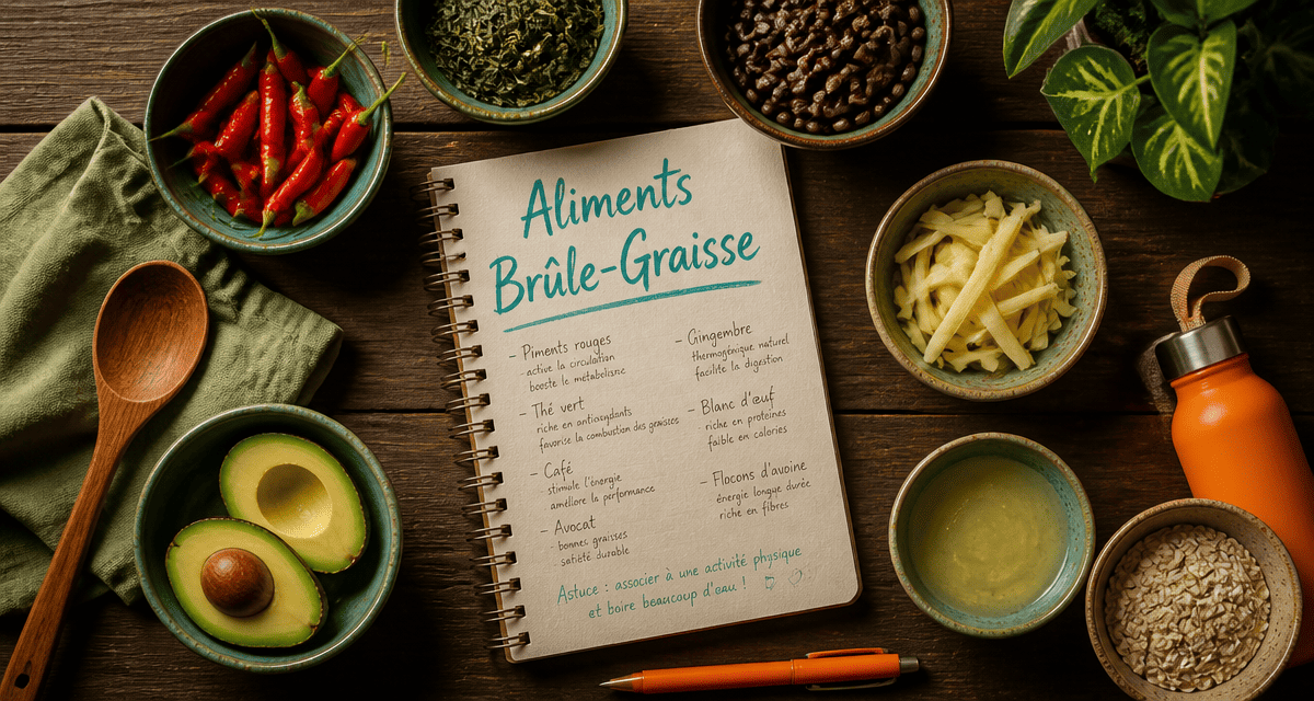 aliments brûle graisse vue d'ensemble