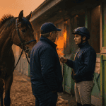 Avis des entraineurs discussion entraîneur jockey cheval