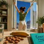 comment avoir de l energie rapidement femme s etire bureau