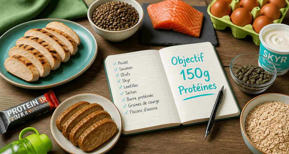 comment manger 150 g de protéine par jour aliments protéinés table