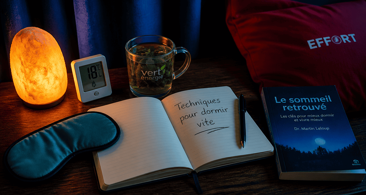 comment trouver le sommeil rapidement plateau nuit objets détente
