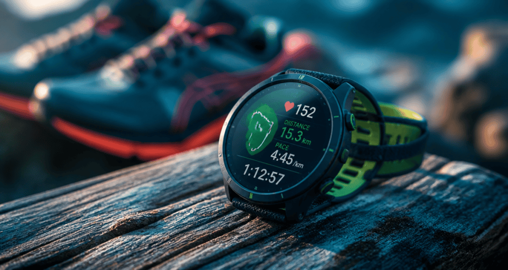 Comparatif montre running, montre connectée sur bois et chaussures