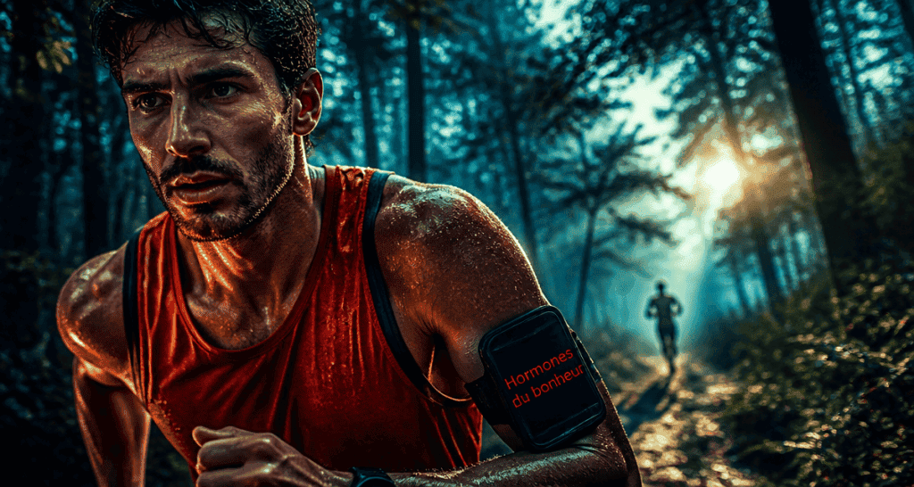 hormone du bonheur sport coureur forêt