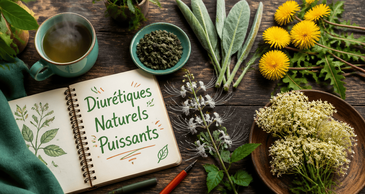 le plus puissant diuretique naturel plantes retention eau