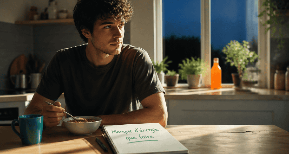 manque d energie que faire jeune adulte cuisine