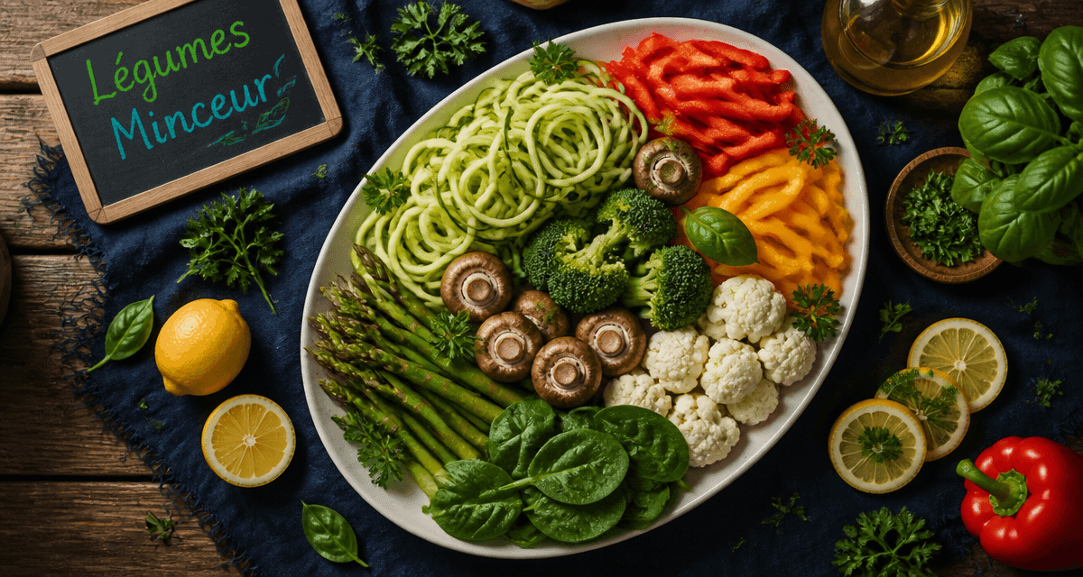 meilleur legume pour maigrir sur plat de legumes variés