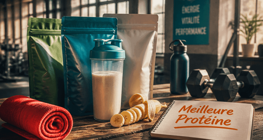 meilleur marque de proteine sachets gym