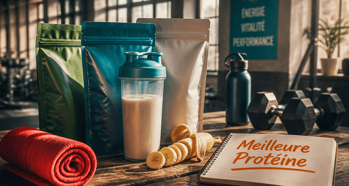 meilleur marque de proteine sachets gym