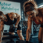 métabolisme et musculation homme femme haltères