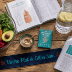 nettoyage du côlon et perte de poids, légumes, fibres, eau citron