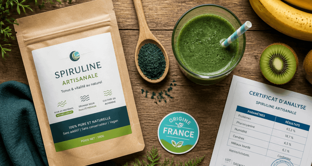ou acheter la spiruline sachet analyse fruits