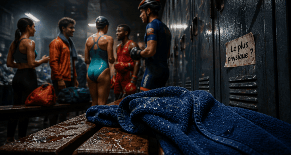 quel sport est le plus physique vestiaire sportifs