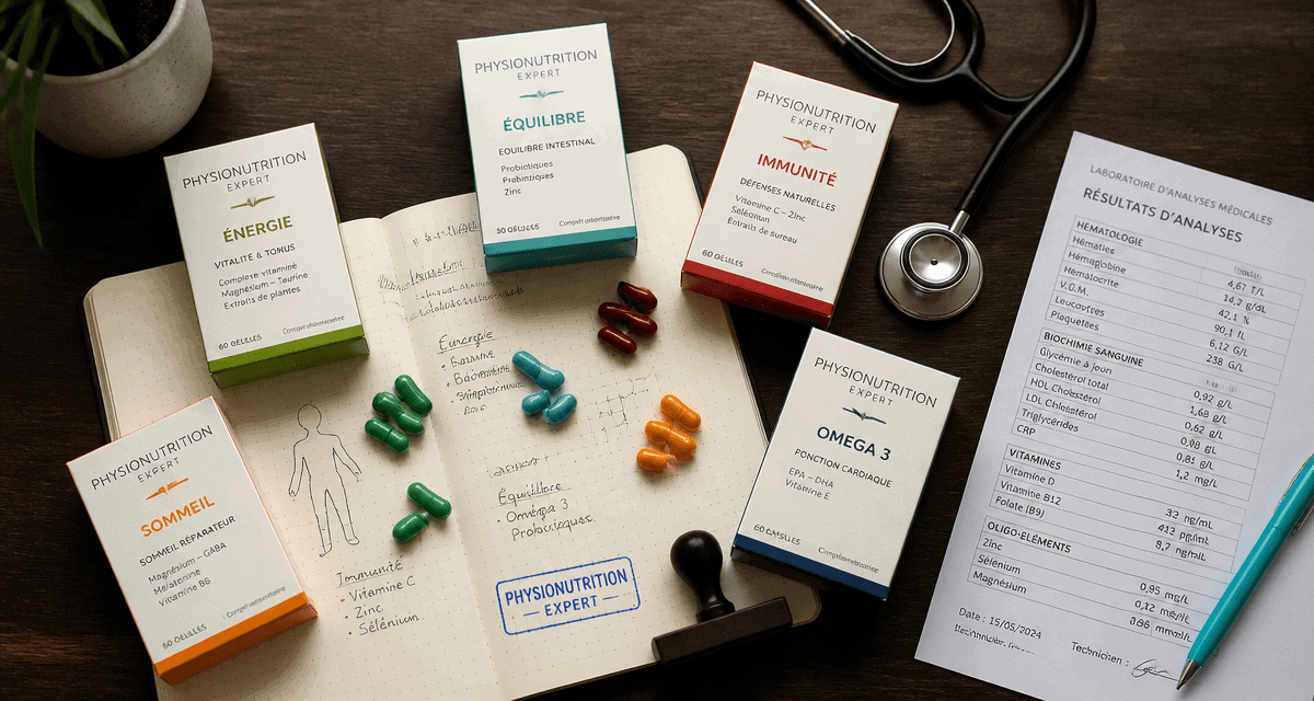 therascience avis compléments alimentaires et stéthoscope