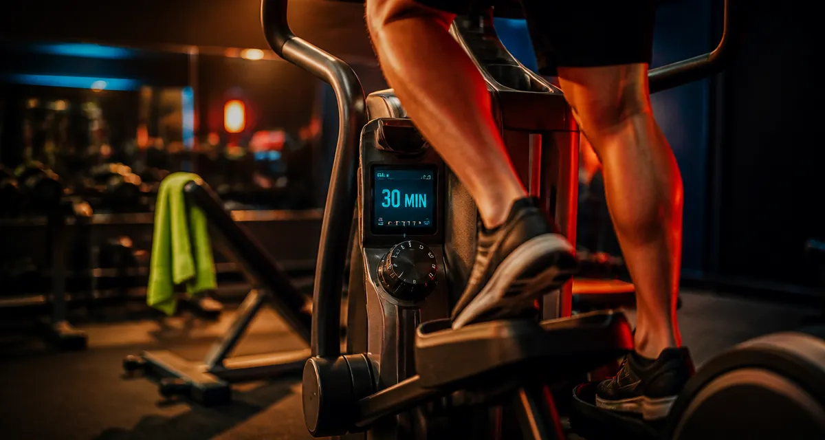 30 minutes de velo elliptique par jour pour brûler 450 calories et affiner la silhouette