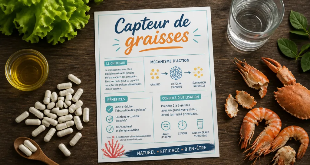 avis sur le chitosan gélules carapaces crevettes