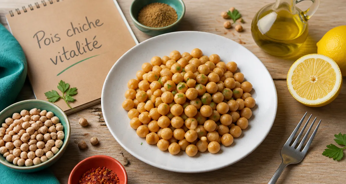 Les bienfaits des pois chiches : fibres et indice glycémique bas