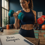 Combien de temps pour se muscler les bras femme, exercice curl haltère