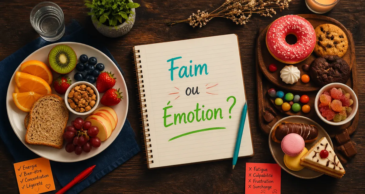 comment arreter de manger table aliments sains et sucrés