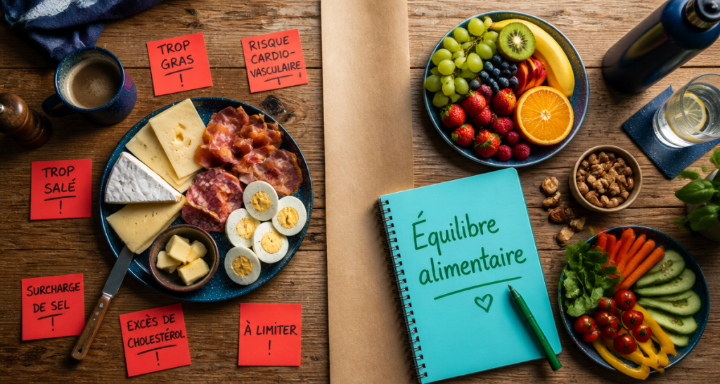 Les dangers de la chrononutrition illustrés sur une table partagée