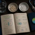 magnesium et taurine effets secondaires gélules et accessoires sur bureau