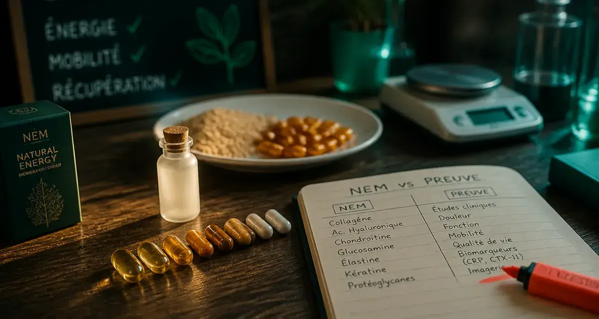 Quel est le meilleur complement alimentaire contre l arthrose, preuves scientifiques
