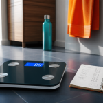 Se peser tous les jours balance salle de bain carnet