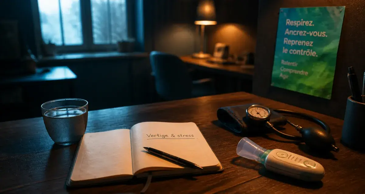 Stress vertige : signaux psychologiques