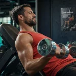 Curl incliné haltères sur banc 45° : coudes fixes, descente lente